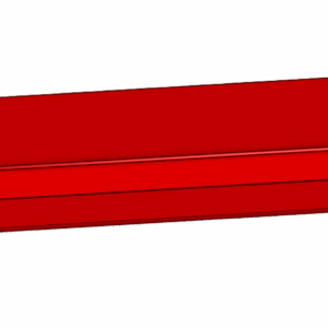 Nástěnná kovová police