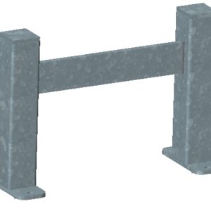 Kovová pozinkováná škrabka na boty