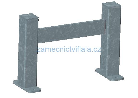 Kovová pozinkováná škrabka na boty