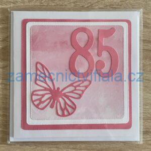 Přáníčko 85 motýl