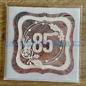 Přáníčko 85 v kruhu