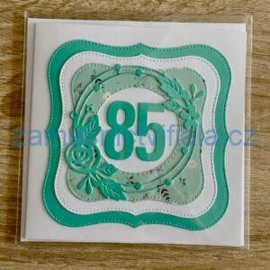 Přáníčko 85 zelené