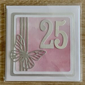 Přáníčko 25 motýl