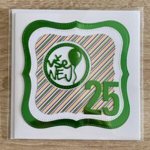 Přáníčko 25 zelená vše nej