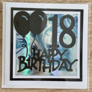Přáníčko 18 happy birthday
